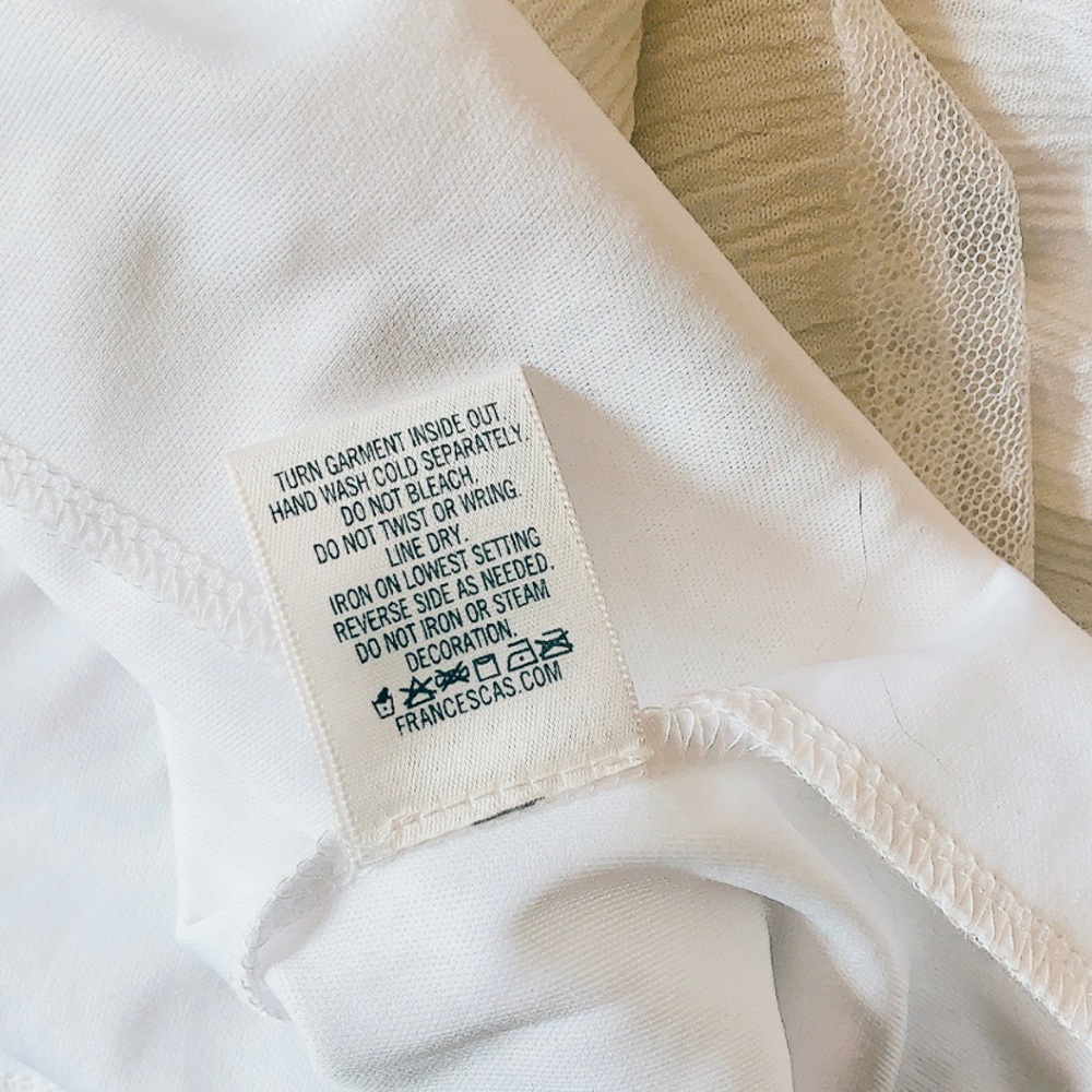 Francesca's Collections | White Short Sleeve Dress - Picture 8 of 8